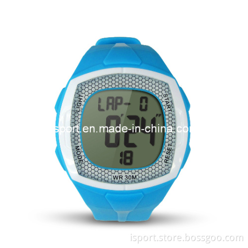 W228 Adjustable Band Water Resistant Stopwatch Digital Wrist Watch